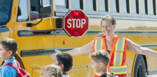 Child safety on school bus